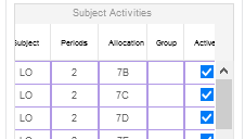 9. Placing Activities